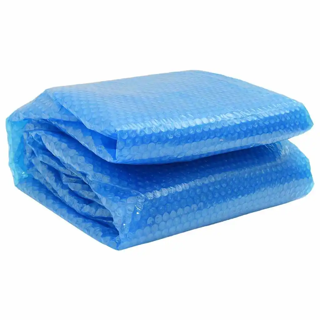 Runde Schwimmende Solar-Poolabdeckung 300cm PE-Material Blau Wärmeisolierung Staubschutz Image