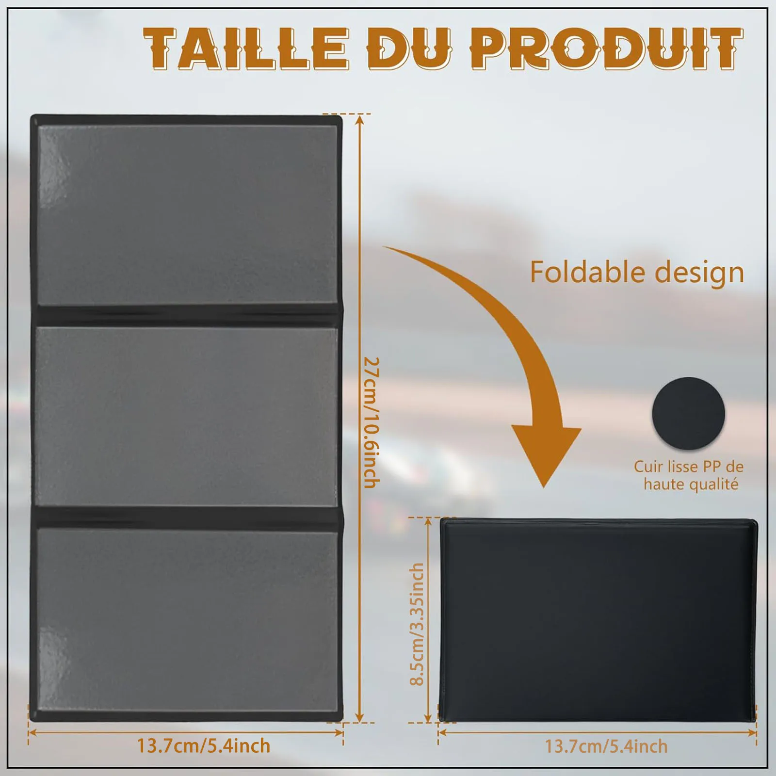 Lot de 2 porte-cartes d