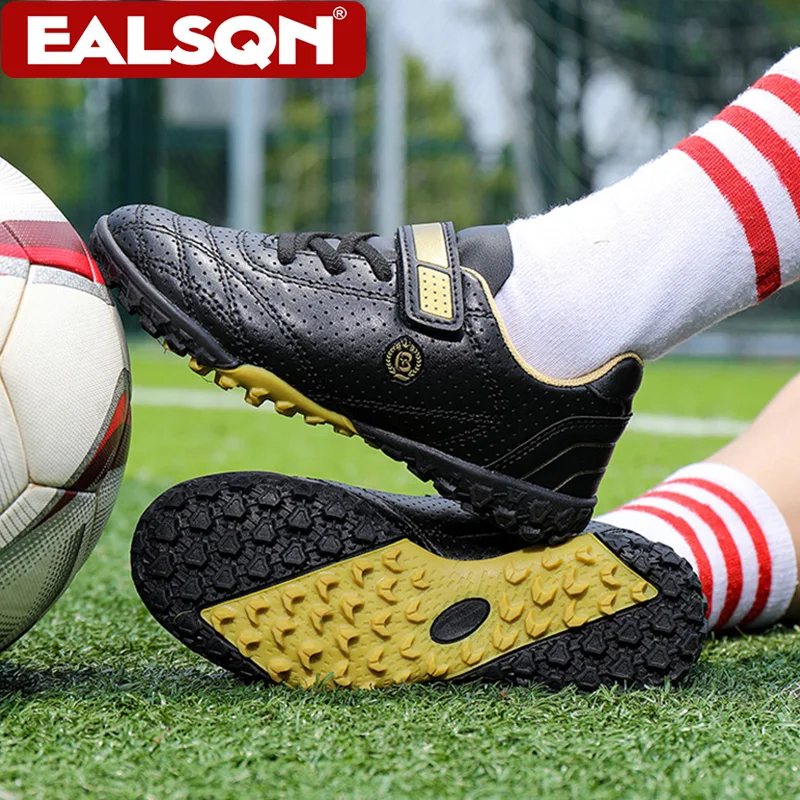 Kinder-Fußballschuhe, rutschfeste, atmungsaktive, leichte Trainingsschuhe für Jungen, Fußballschuhe für Kinder
