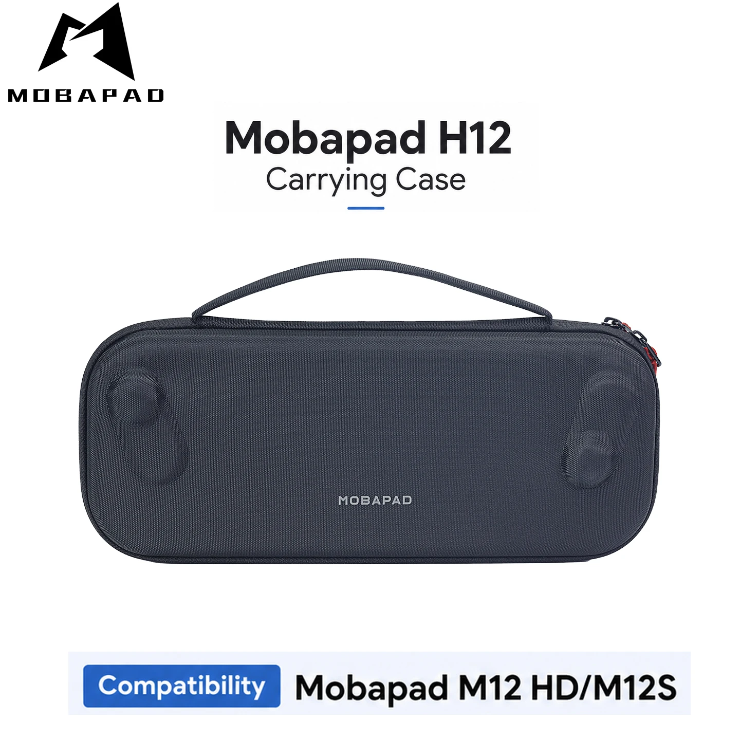 Mobapad H12 Tragetasche Aufbewahrungstasche für Mobapad M12 HD/M12S & Switch 2 Reißverschluss-Hülle Stoßfeste Schutzhülle Spielzubehör Image