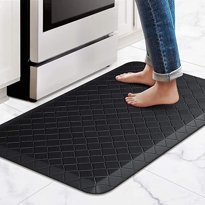 Küchen boden matte gepolsterte Anti-Ermüdungs-Küchen teppich dicke wasserdichte rutsch feste Küchen matten für Küchen boden Büros püle Image