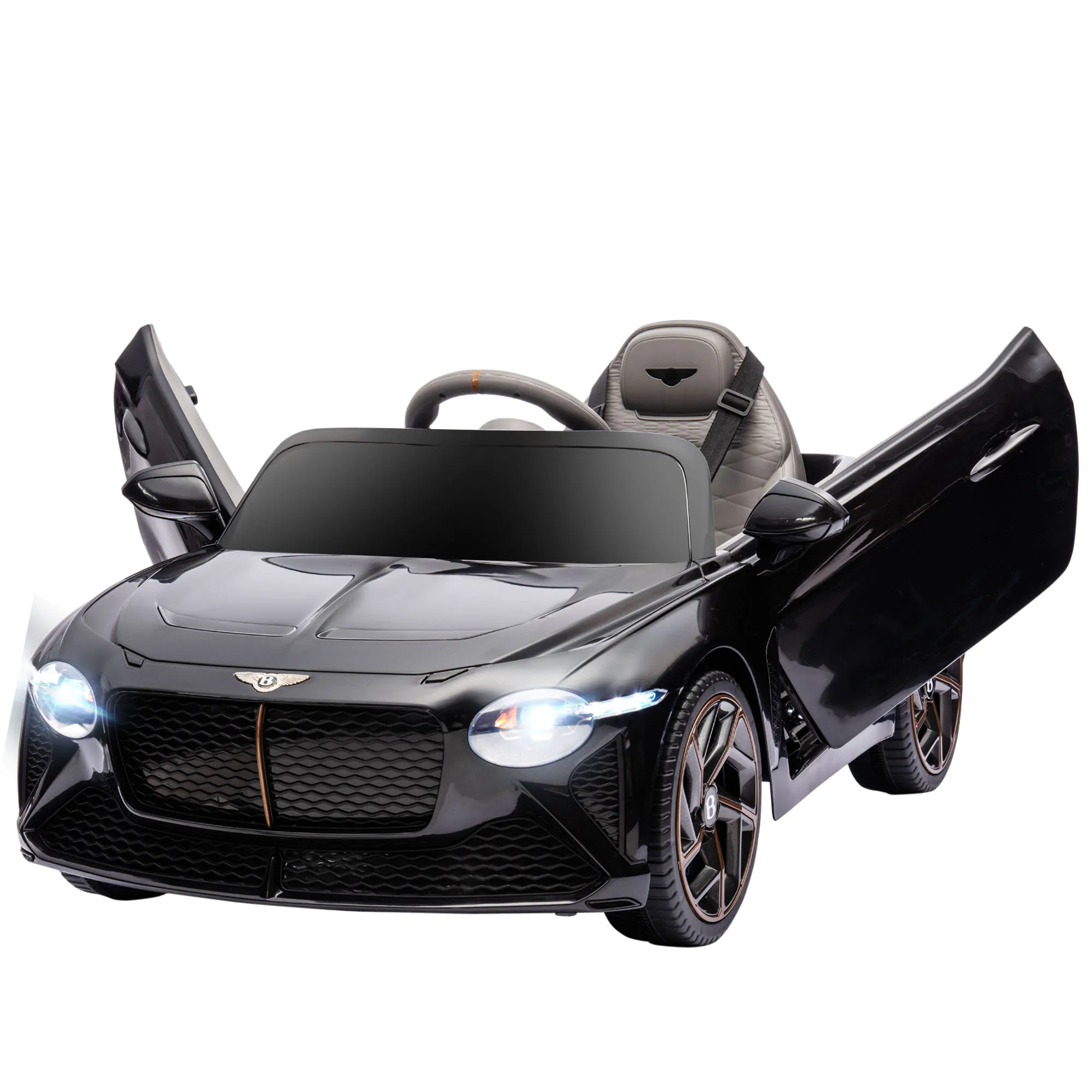 Voiture électrique pour enfants de 3 à 5 ans, 2 moteurs, 12V, 25W, 3-5 km/h, télécommande 2.4G, voiture jouet pour enfants, voiture électrique pour enfants, voiture pour enfants