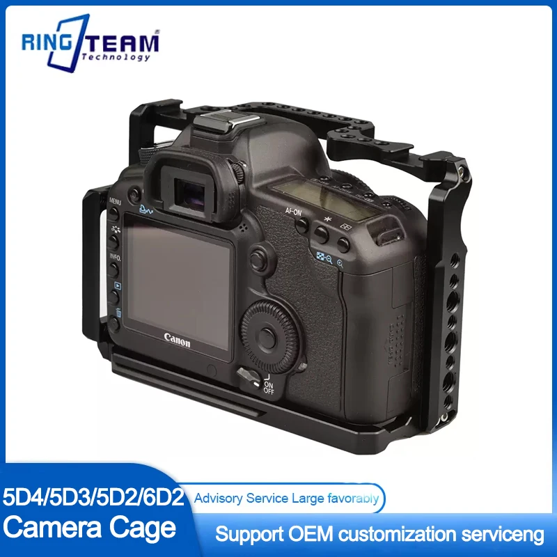 Kratzfester Kamerakäfig für Canon EOS 5D Mark II/III/IV und 6D Mark II – Hochwertiges Zubehör mit einfacher Bedienung Image