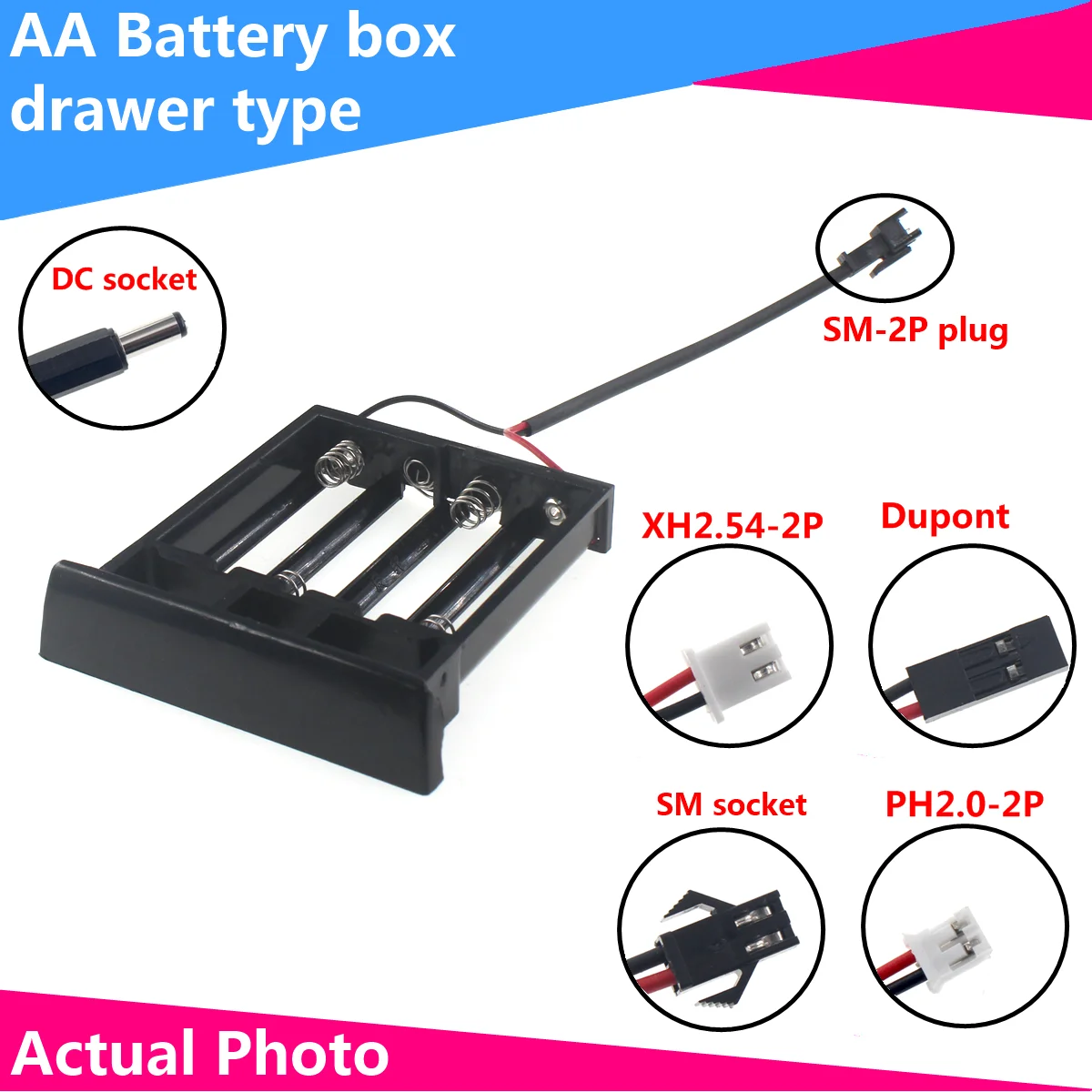 Elektrisches Schloss Batterie kasten Lagers chloss Batterie fach elektronisches Schloss Batterie kasten 5 4 elektronisches Schloss Batterie halter 5 6V Image