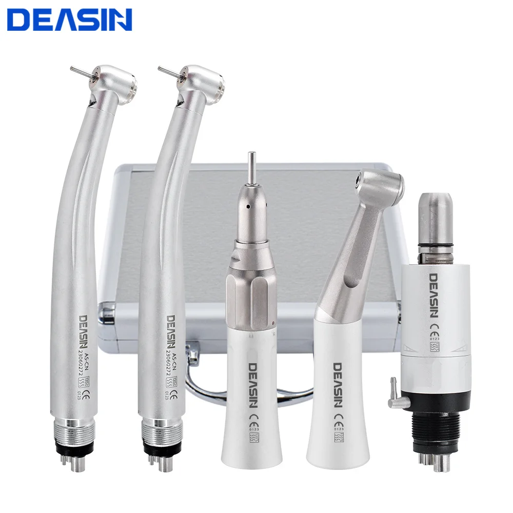 Dental-Handstück-Sets: 1:1 Kontra-Winkelstück mit Direktantrieb, FX Set 2 MAX LED und Dental-Hochgeschwindigkeits-Handstück Image