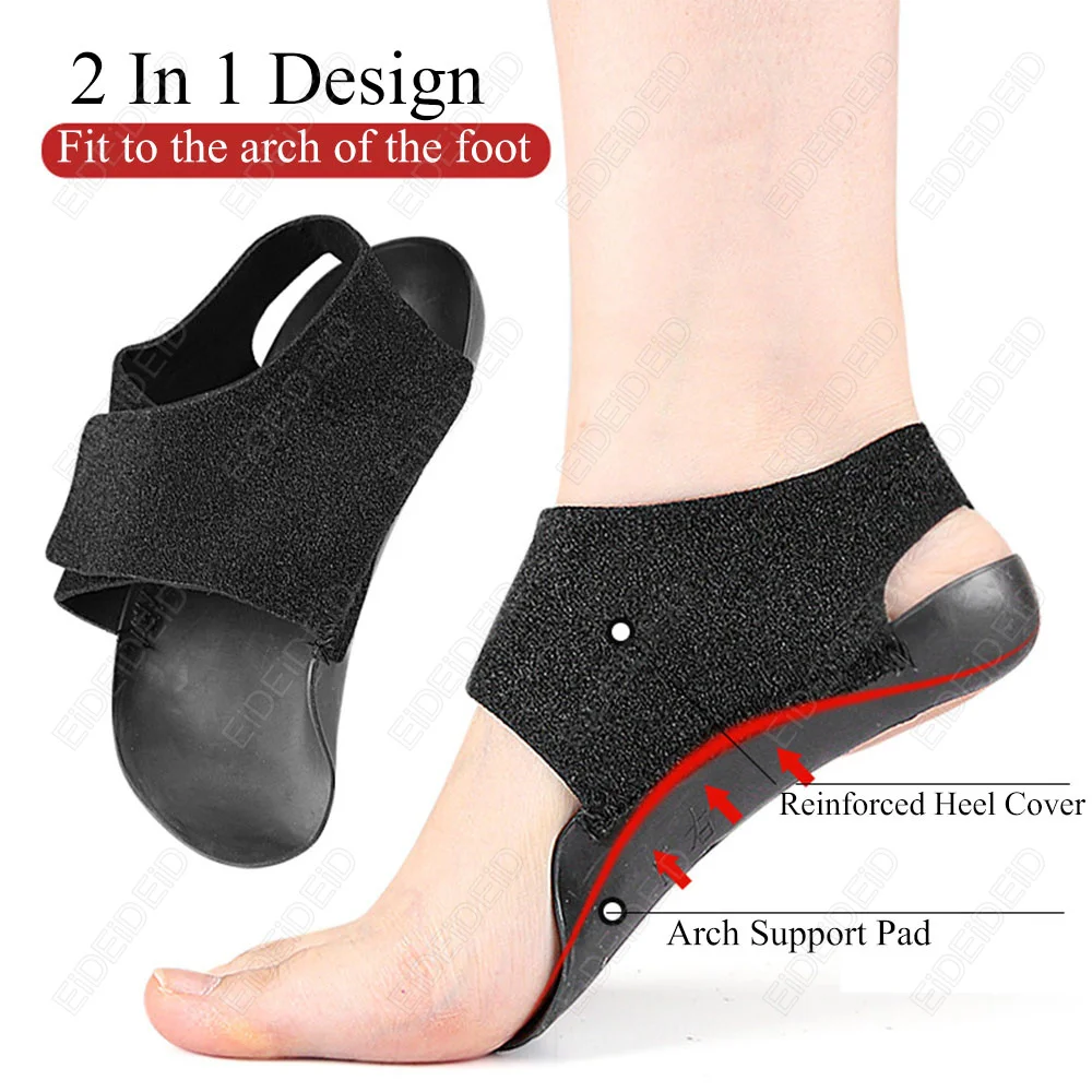 XO-förmige Beinkorrektoren für orthopädische Einlagen, Fußgewölbestütze, Plattfüße, Fersenabdeckung, Plantarfasziitis, orthopädische Einlegesohlenpolster, Unisex Image