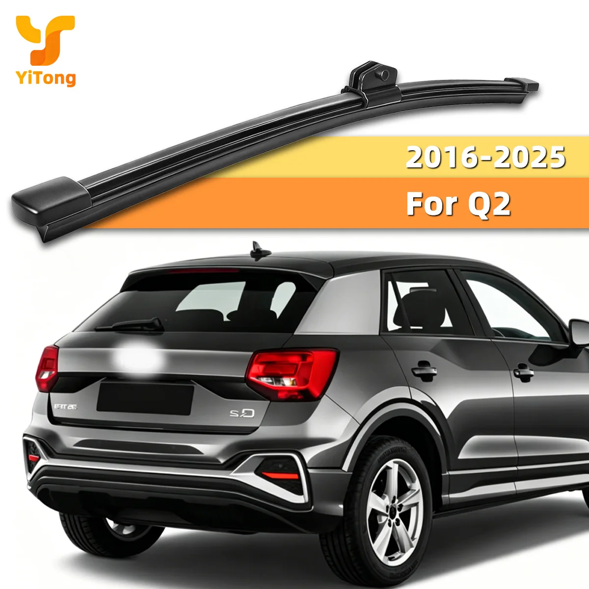 Yitong Heckscheibenwischer-Ersatzteile Passend für Audi Q2 2016-2025 Geräuscharme Auto-Heckscheibenwischer-Ersatzteile Image