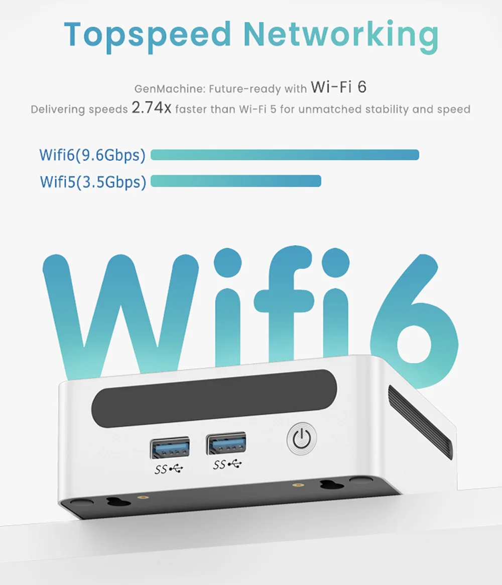 New Mini PC Intel Alder Lake N100 WiFi6 2*HD Desktop Pokect Office/Home Computer 16G DDR4 1TB SSD LAN 1*Type-C Nuc Win11 MINIPC