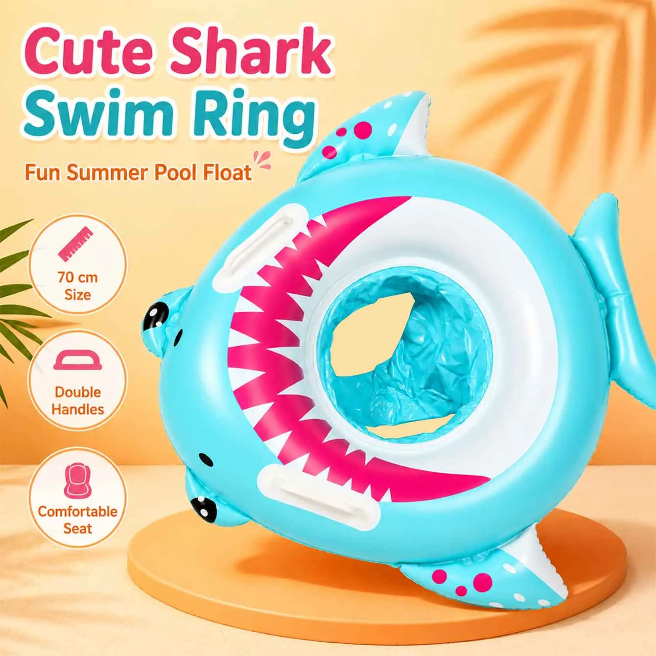 1 flotteur gonflable pour piscine, flotteur en forme de bateau pirate, jouets de piscine, siège de sécurité pour piscine, jeux de piscine