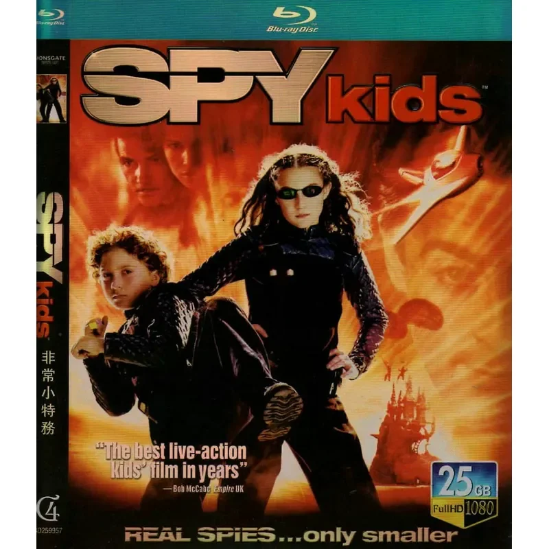 Films de science-fiction comiques sur Blu-ray Very Small Spies 1-4, disques haute définition 1080p, 4 disques BD, disques non-DVD
