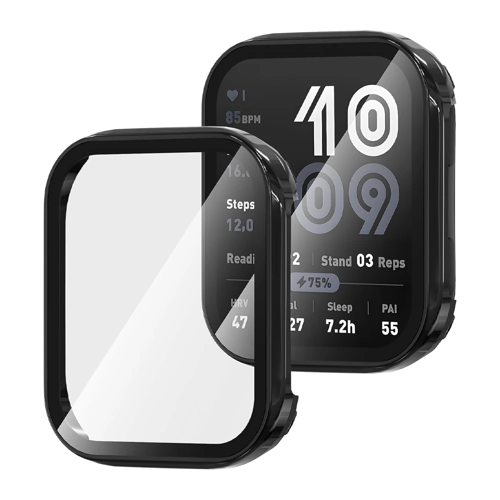 Hülle für Amazfit Bip 6 Uhr Displayschutzfolie Weiche TPU-beschichtete Stoßstangenschale Smartwatch-Zubehör Amazfit Bip6 Cover Schutzhülle Image