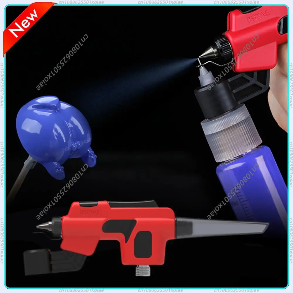 PT-AB Waschfreier Airbrush mit Markerhalter Malwerkzeuge No-Clean Airbrush Schneller Farbwechsel Hobby DIY Bastelwerkzeuge Image