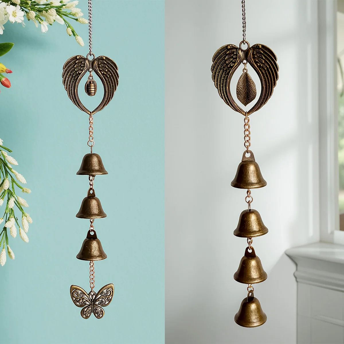 1Pc Metal Wind Chime, Outdoor Garden Hanging Decoration, Suitable for Home, Patio, and Wall Decoration, Indoor/Outdoor Use, Garden Decoration, Patio Embellishment, Indoor Wind Chime, Outdoor Wind