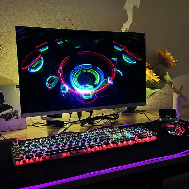 AOTESIER 22 24 Inch Monoblock PC Core i5 i7 All in One Computer 8/16GB Gaming PC Complete Full Set With Windows PC GAMER GAMING