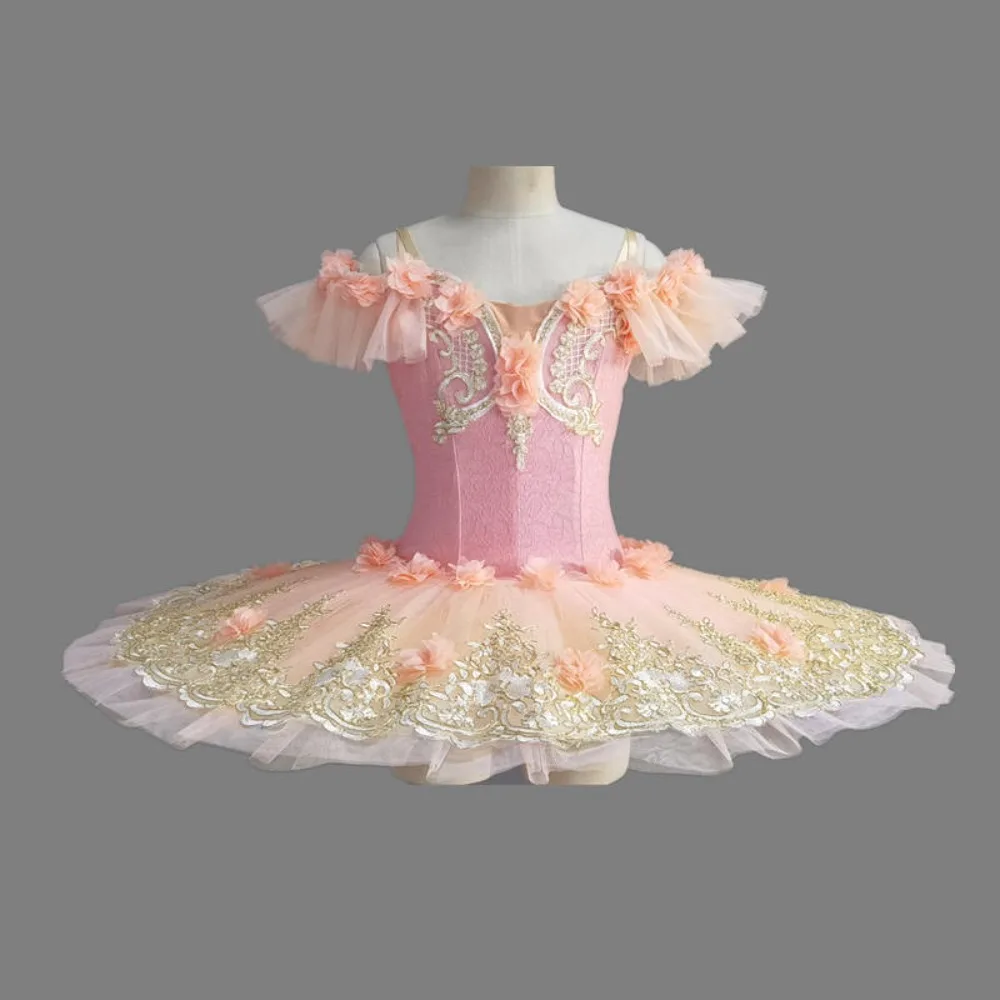 Vêtements pour enfants Vêtements de danse Vêtements pour enfants Robe de ballet élégante et mignonne Justaucorps pour filles Robes Costumes de scène Tutu Performance
