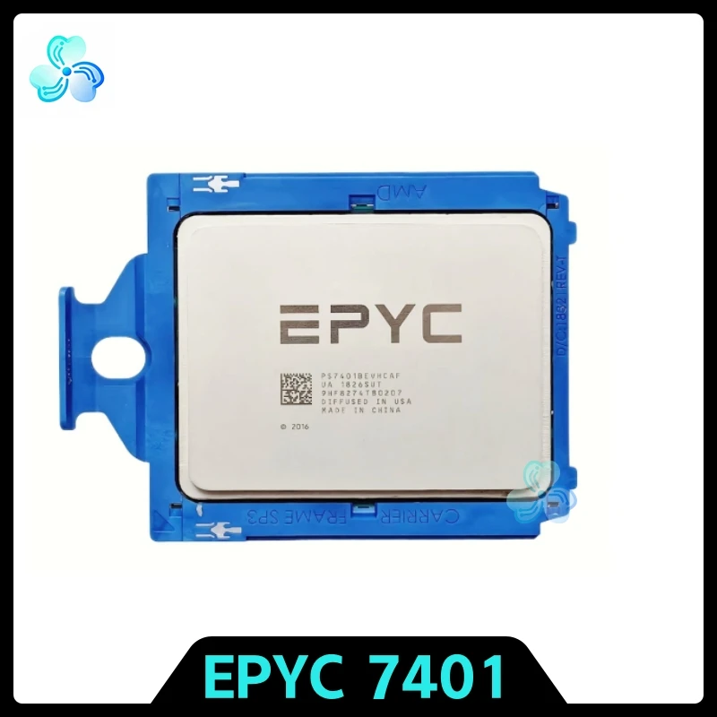 EPYC 7401 CPU 2,0GHz 24-Kerne 48-Thread 64MB 170W LGA-4094 Offiziell Entsperrter Server-CPU-Prozessor Sockel SP3 EPYC7401 Naples Image