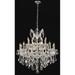 Elegant Lighting Maria Theresa 30 Inch 19 Light Chandelier - 2800D30C-RC