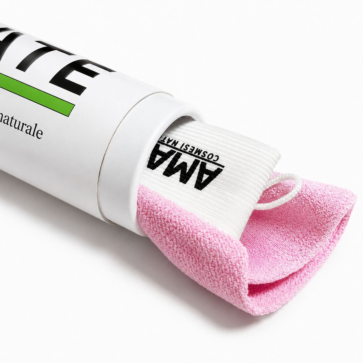 Guanto Esfoliante Kessa - Rosa 1 St