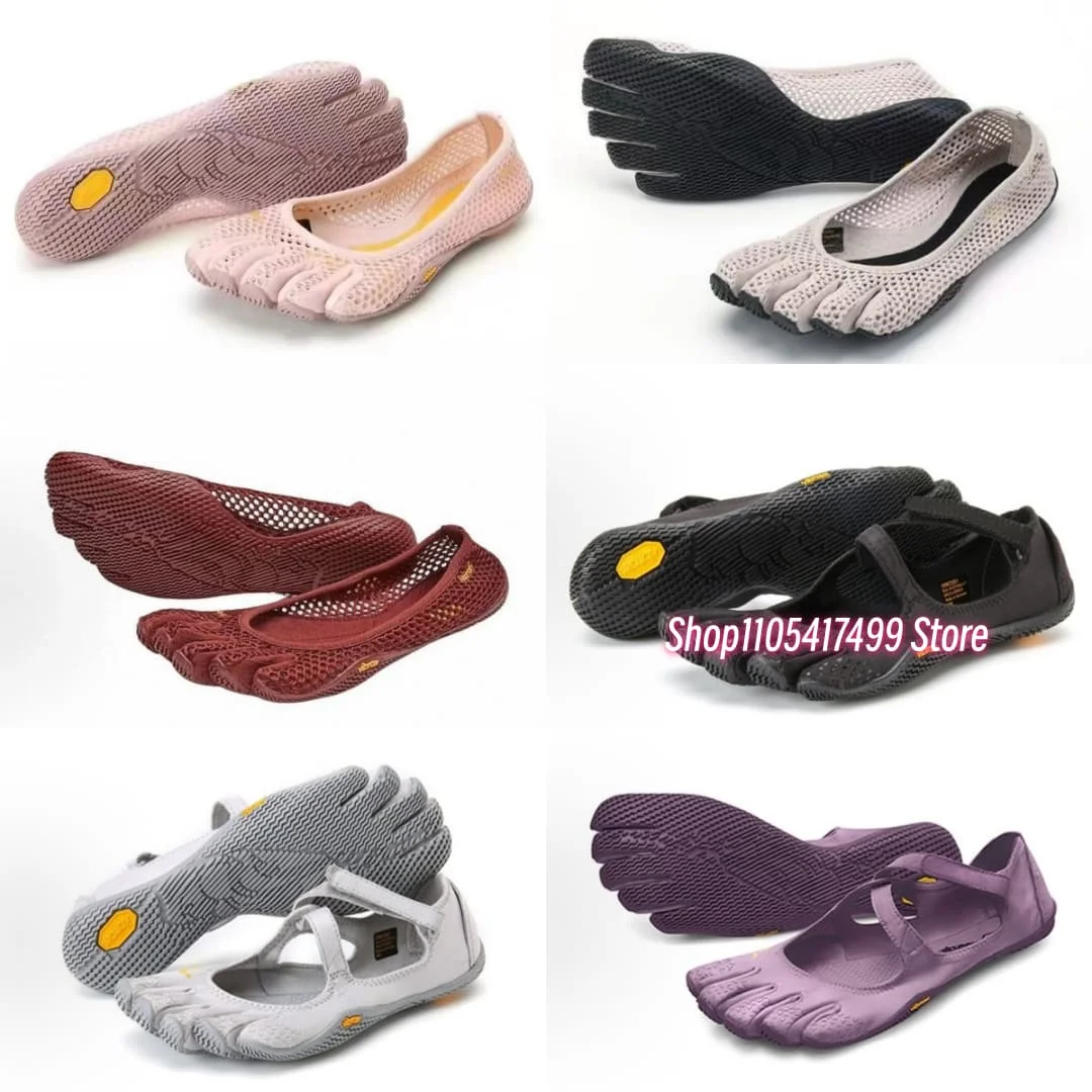 2026 Vibram Fünf-Finger-Schuhe für Damen Indoor Yoga Pilates Barfuß-Training Rutschfeste Fitness-Schuhe Schneller Versand