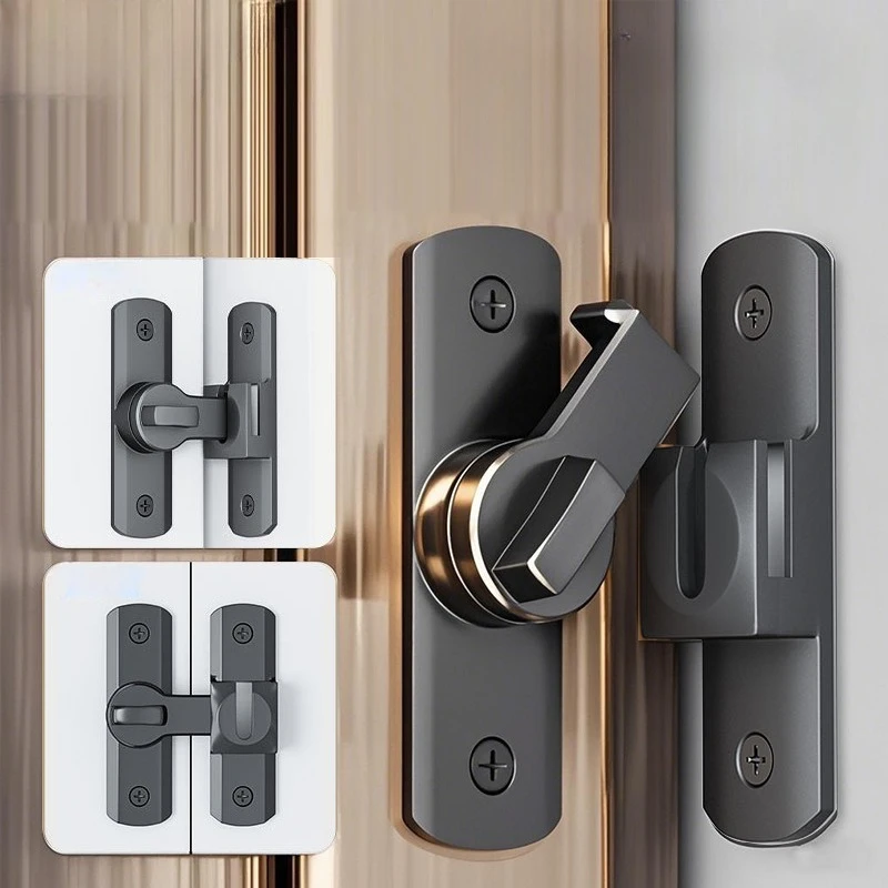 Schiebetür Schloss Schnalle Pin Türriegel Aluminiumlegierung Material Haushalt Einfache Schiebetür Schnalle