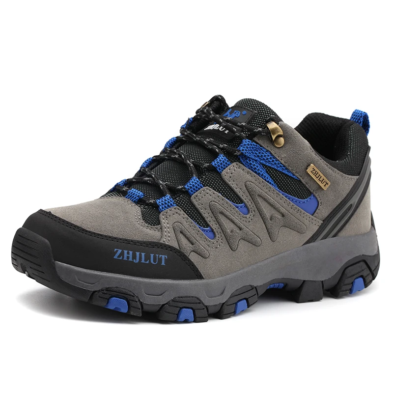 Herren- und Damenschuhe für Winter, Outdoor, Bergsteigen, Sport, Freizeitschuhe aus Wildleder, Sneakers für Herbst und Sommer mit Gummisohle, Größen 36-47