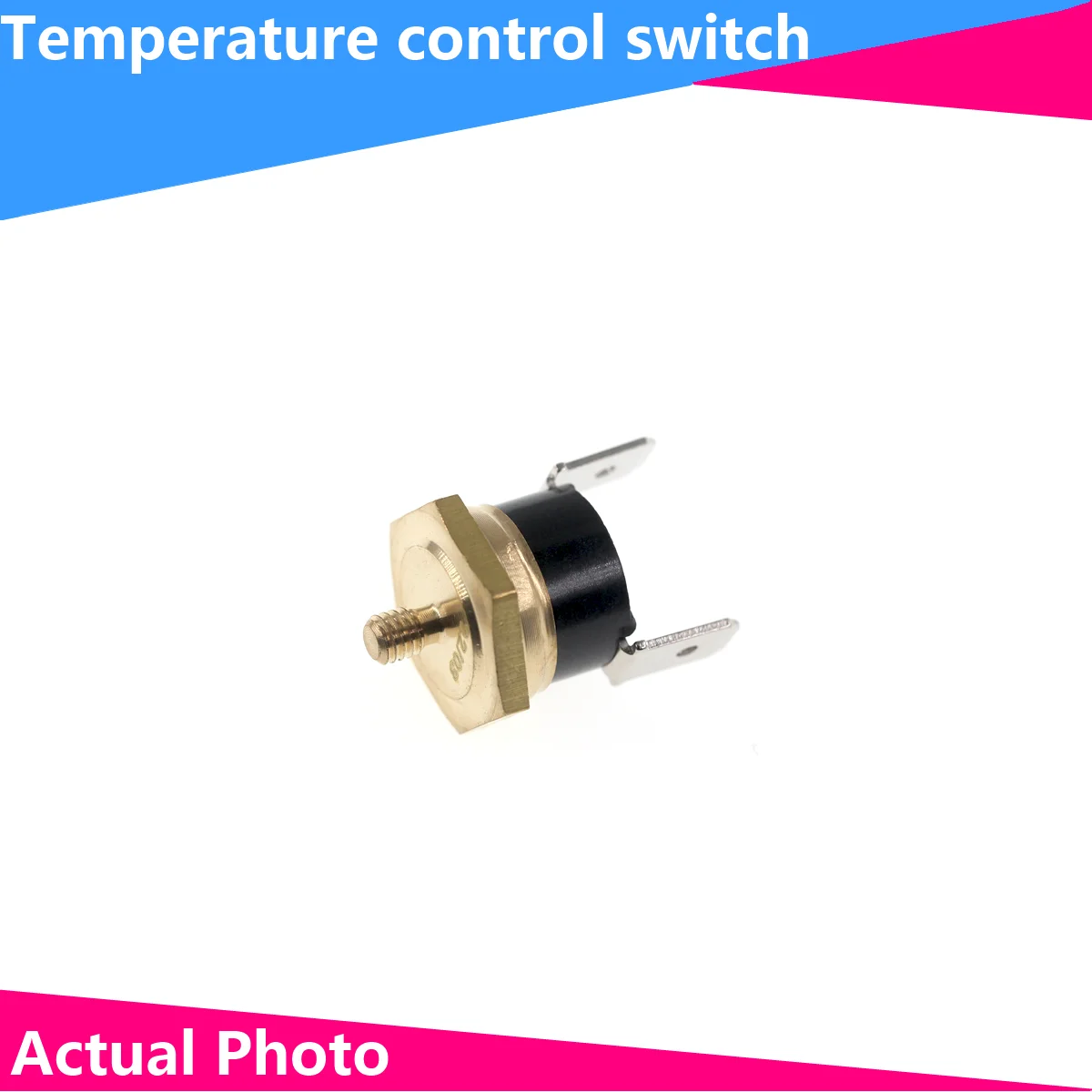 Ksd301temperaturschalter Schraub verschluss m4 40/45/50/55/60/65/70/75/80/85/90/100/110c/120/130/140/150c Grad normal geschlossen 10a 250v Image