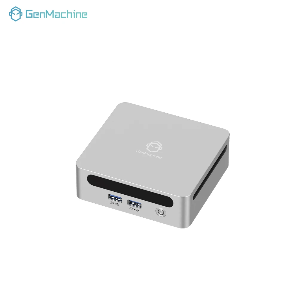 GenMachine AMD Ryzen 5 4600H Windows 11 6 Core 12 Thread 4.0GHz 45W MINI PC DDR4 WIFI6 RTL8852, BT5.2 Desktop Gaming Computer