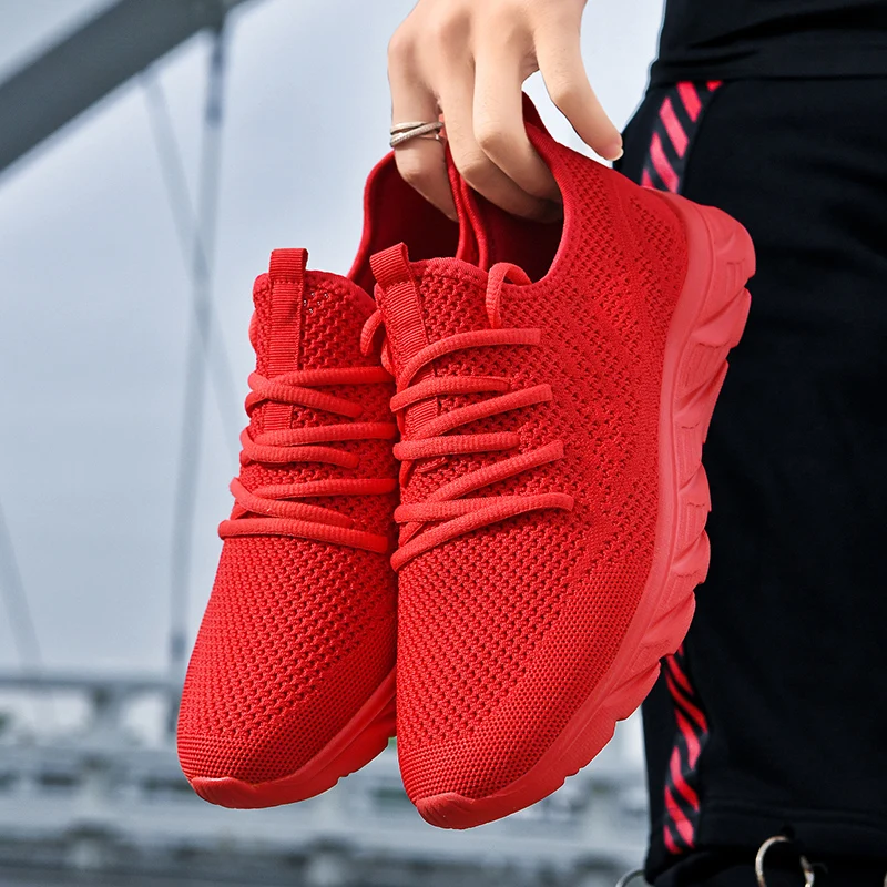 Men's Casual Sports Shoes,fashion Running Breathable Mesh Hiking Shoes Anti Slip Men's Summer Sports Shoes Cheap Shoe Clearance