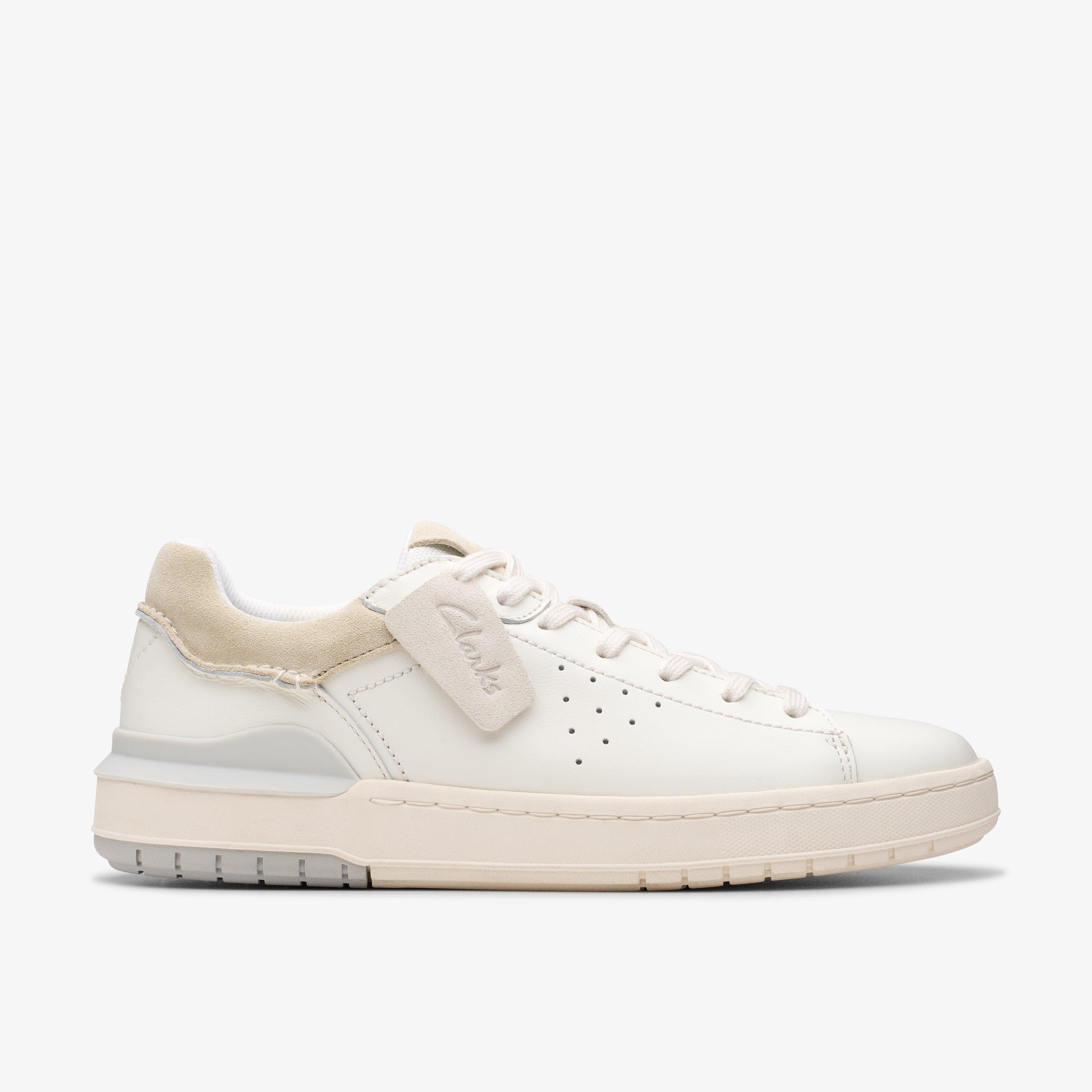 Courtlite2 Run Weiße Lederschuhe EU45
