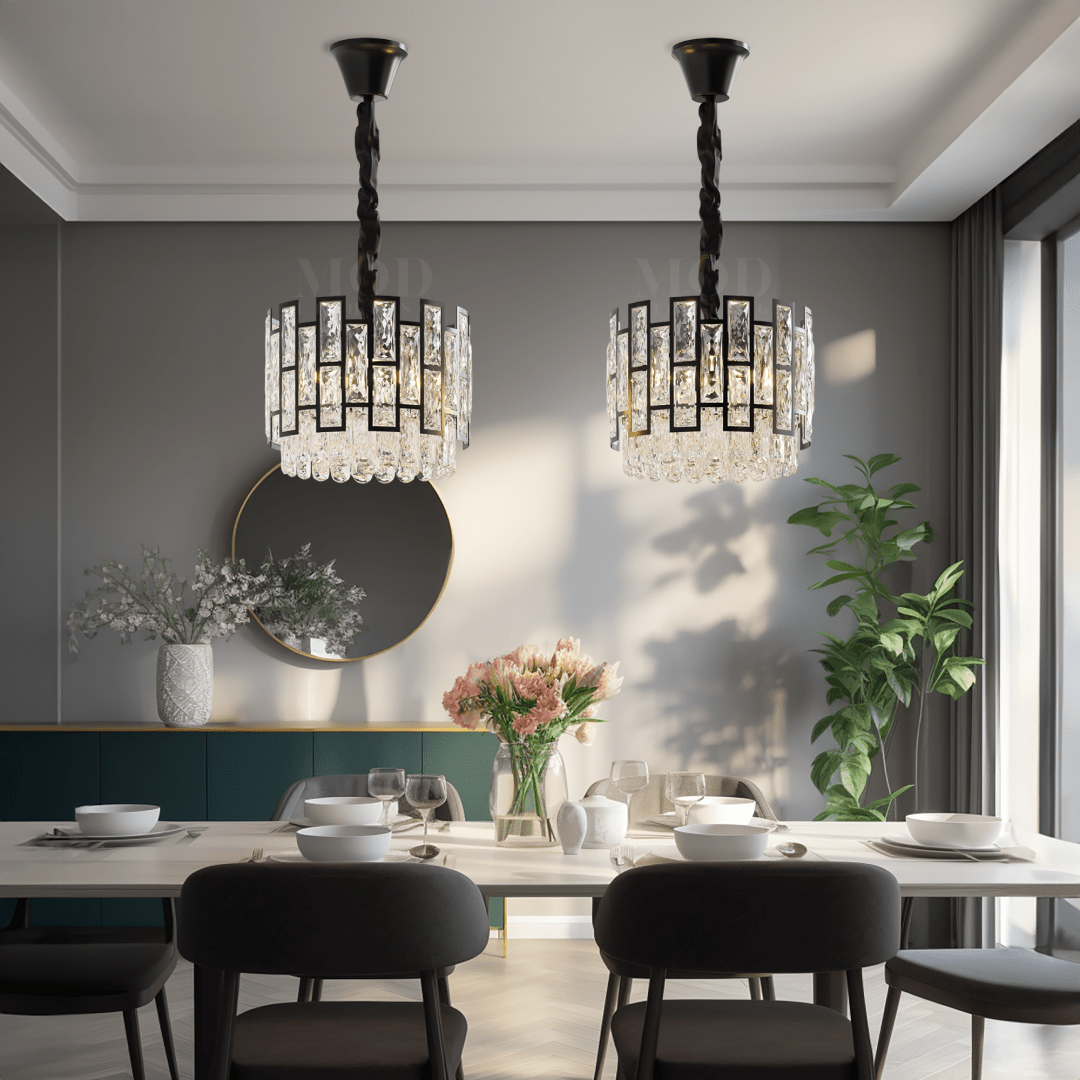 Mini Raven Pendant (Open Box Uk) | Luxury Crystal Pendant | Warm White (3000k) | MOD LIGHTING