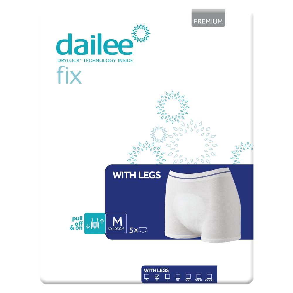 Dailee Fix Mutandine di Fissaggio Elastiche 5 St