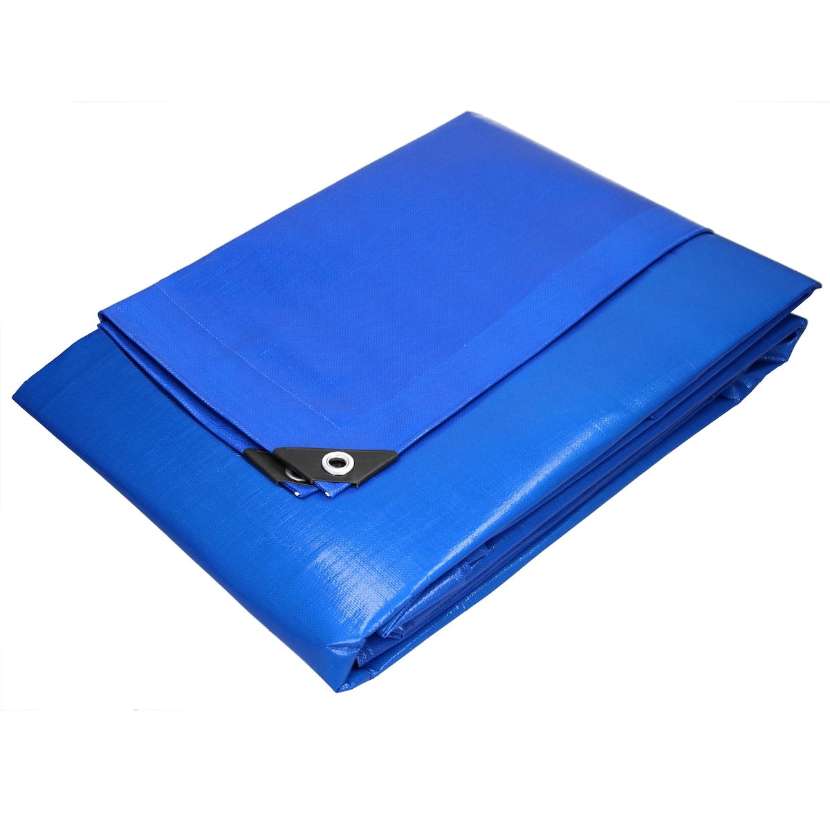 ECD Germany Abdeckplane mit Ösen 1,5x6 m 180g/m² Blau aus Polyethylen Image