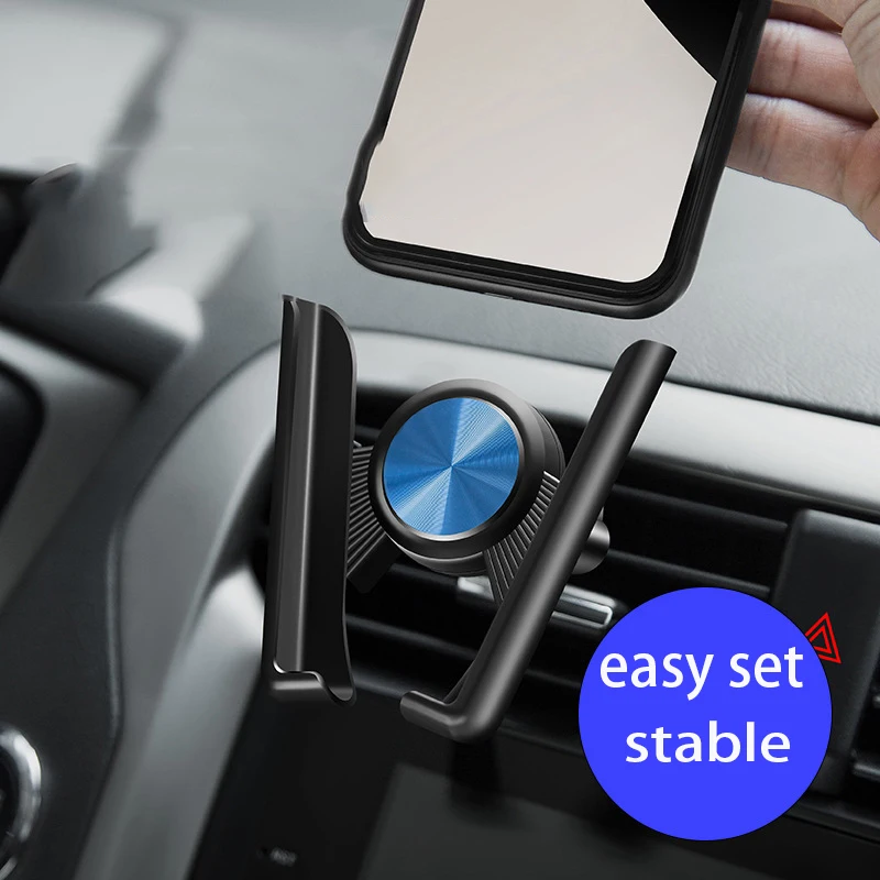 Schwerkraft-Autotelefonhalter, mobiler Ständer, Smartphone, GPS-Unterstützung, keine magnetischen Handy-Ständer, unterstützt Smartphone