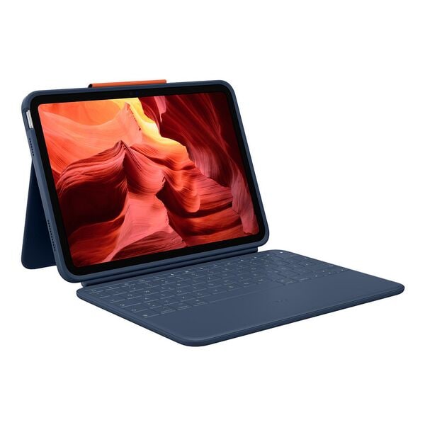 Logitech Tastatur-Case »Rugged Combo 4« Classic Blue, 25.6x2x19.5 cm Image