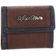 Hilfiger Denim Winter SMALL Trifold Wallet EL56917390, Damen Portemonnaies, Braun (Dark Brown/Blue Denim 201), 12x10x3 cm (B x H x T)