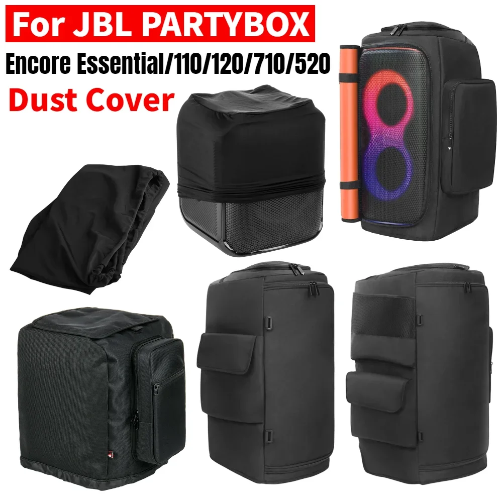 Für JBL PartyBox Encore Essential/710/520/120/110 Staubschutzhülle Schutzhülle Lautsprecher-Aufbewahrungstasche Staubschutzhülle mit Gummiband Image