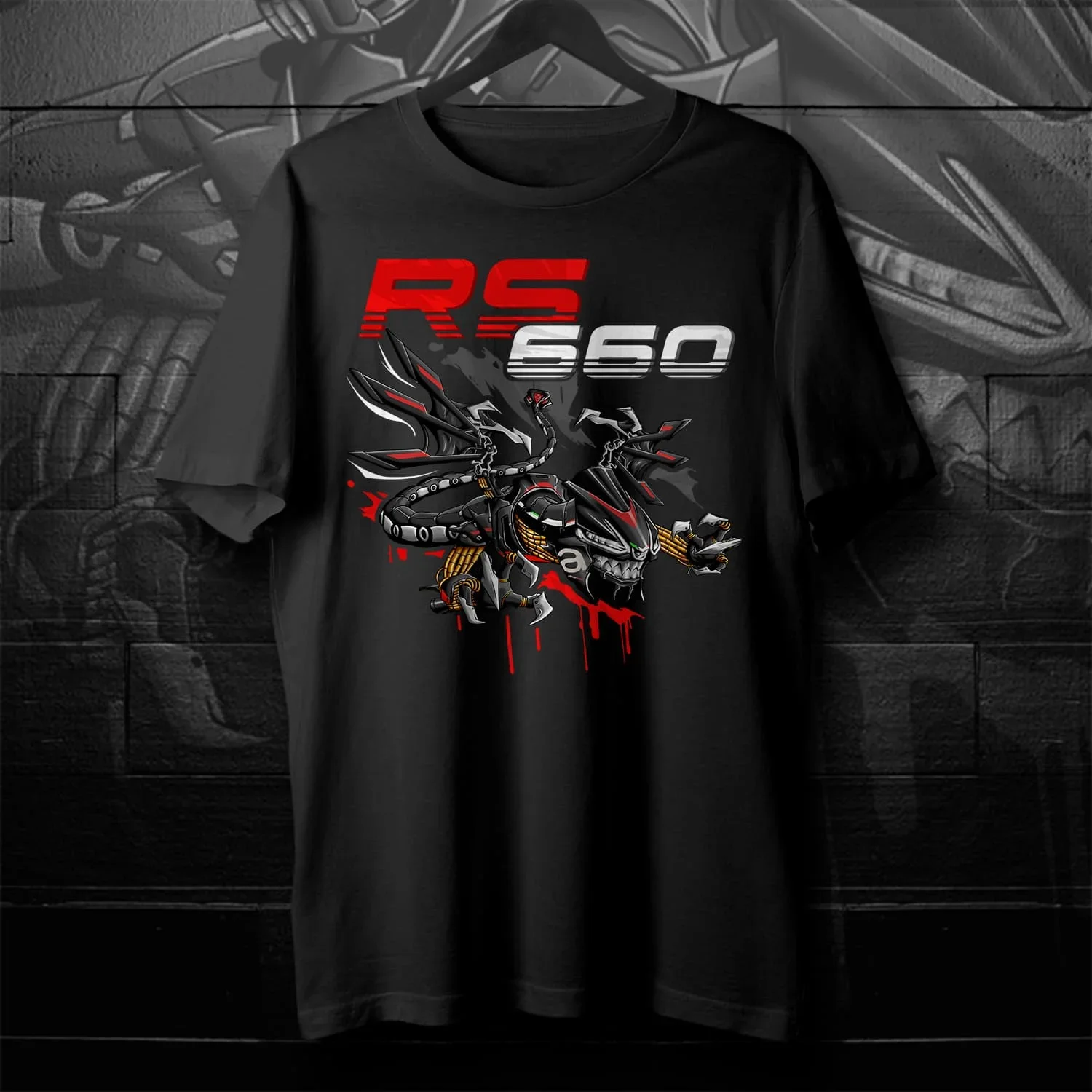 2020-2024 Models Italy RS660 Motorcycle Dragonbike Inspired T-Shirt 100% Cotton O-Neck Short Sleeve Summer Casual Mens T-shirt Image