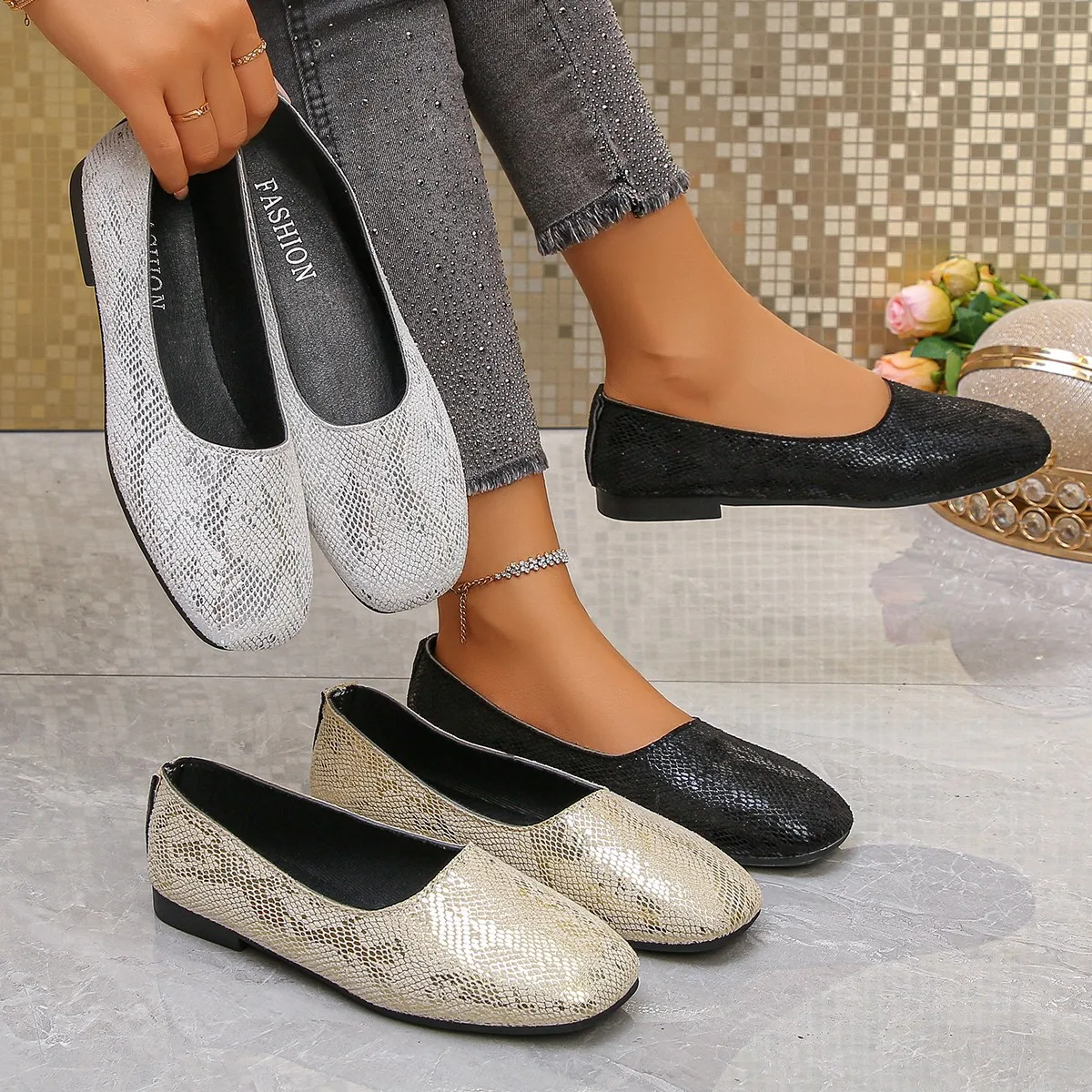 Frühling und Herbst Elegante Runde Kappe Sexy Low Heel Casual Schuhe Modische Meistverkaufte Neue Bequeme Plus Größe frauen Schuhe