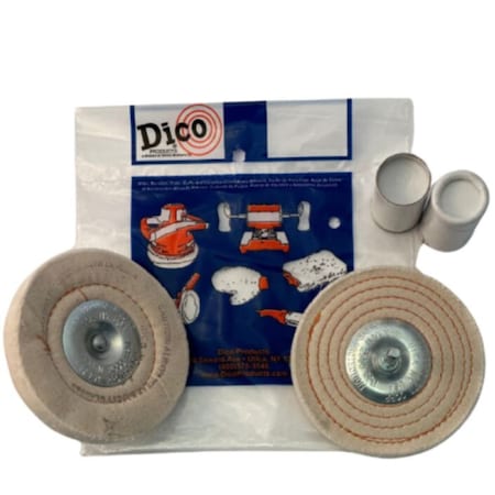 DICO 7500012 Hard Metals Buffing Kit,DICO Series