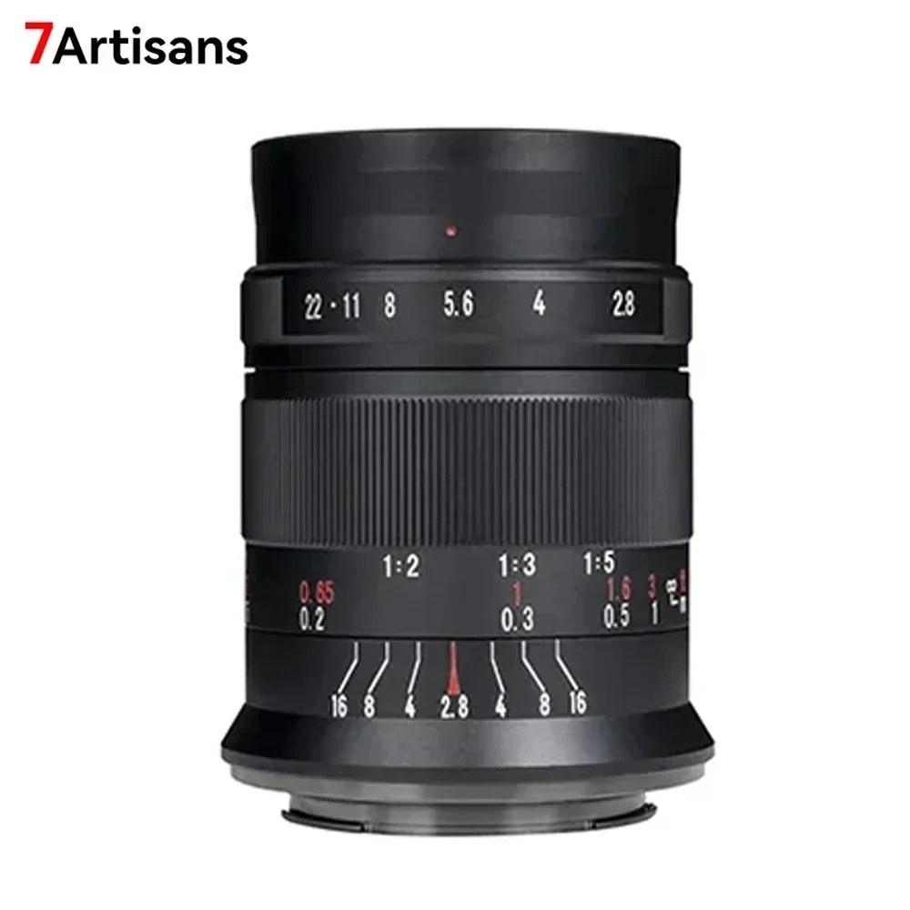 7artisans 60mm F2.8 II Makro APS-C Rahmen Makroobjektiv für Porträtfotografie für Sony E A7RII X Nikon Z5 Z6 II RF M M43 L-Mount Image