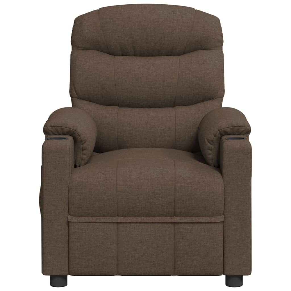 vidaXL Relaxsessel Braun Stoff Image