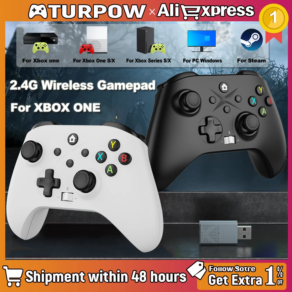 Kabelloser Controller für XBOX, XBOX ONE Series S/X Konsole/PC Gaming-Gamepad mit programmierbaren Tasten, 6-Achsen-Gyroskop, Turbo-Funktion, kompatibel mit Win 7/10
