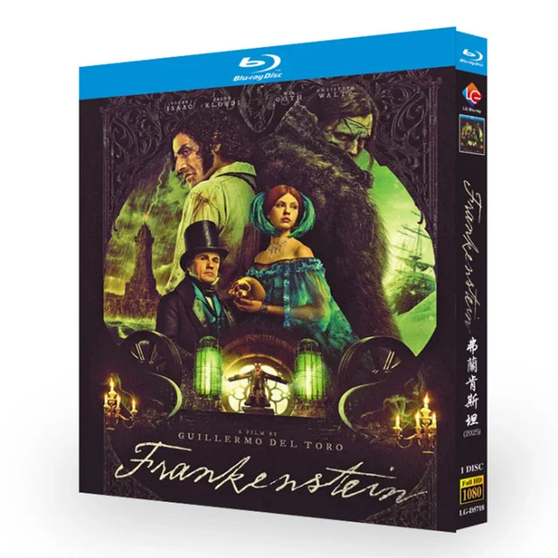 Frankenstein Blu-ray Disc 2025 Version Klassischer Horrorfilm auf Blu-ray Image