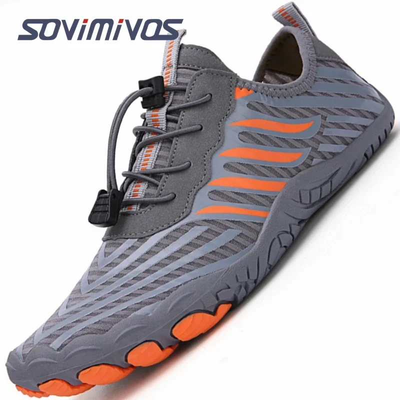 Männer Trail Running Schuhe, Leicht Sportlich Null Drop Barfuß Schuhe, rutschfeste Außen Walking Minimalistischen Schuhe für Frauen