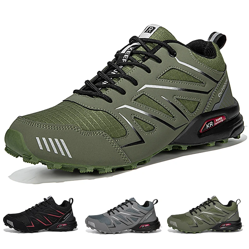 Wasserdichte Wanderschuhe für Herren, rutschfest, verschleißfest, für Wandern, Training, Jagd, Outdoor, Wandern, Reisen, Sportschuhe, Größe 39–47