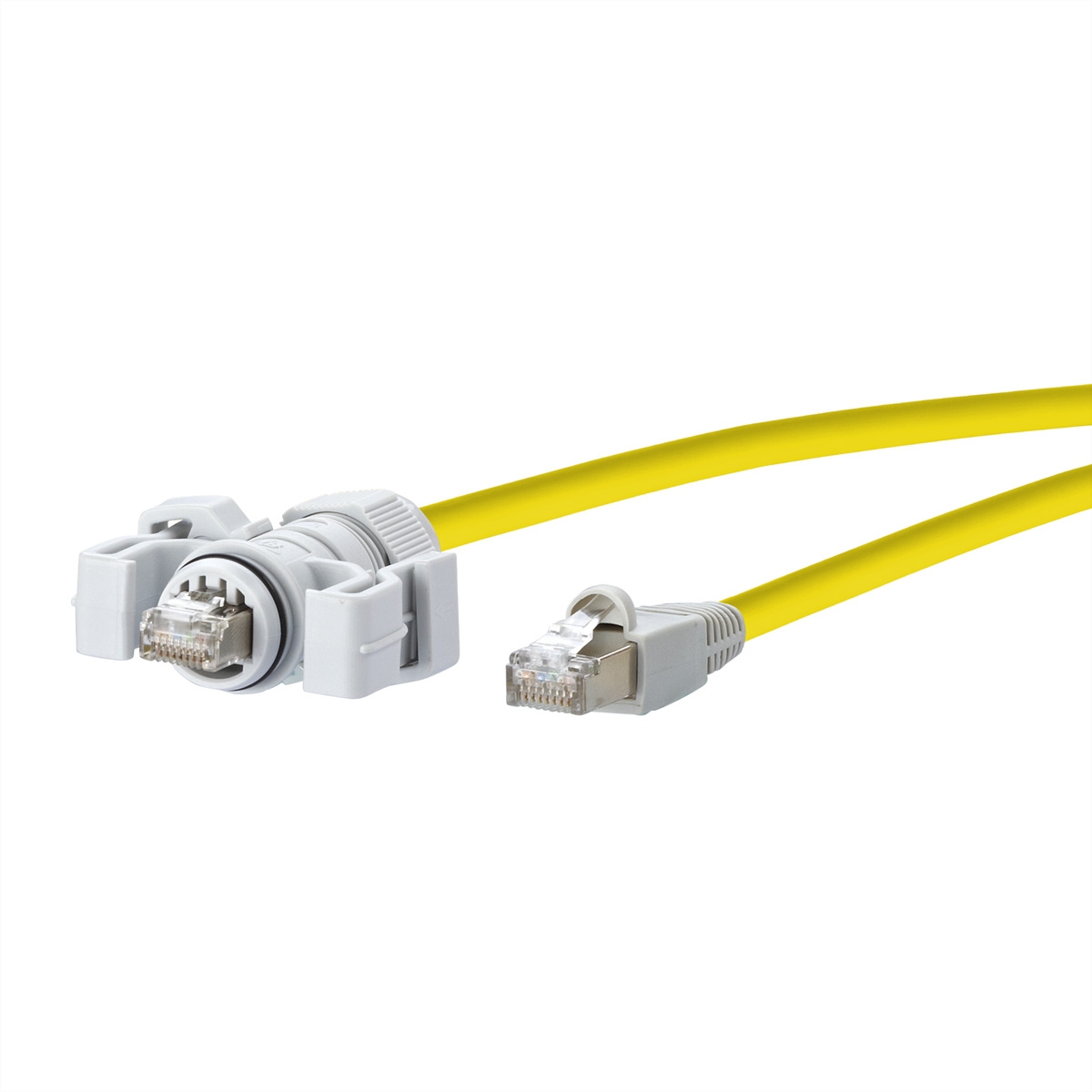 METZ CONNECT E-DAT Industry Patchkabel V6, IP67 - RJ45, 15 m Image