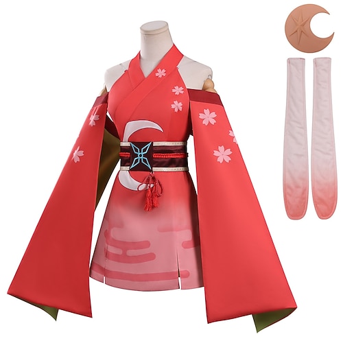 Magisches Mädchen Niedliches japanisches Anime-Mädchen Anime Kleid Festkleidung Cosplay-Anzüge Halloween Karneval Leistung Comic-Konzert Anime Expo Kostüm Für Damen Erwachsene Image