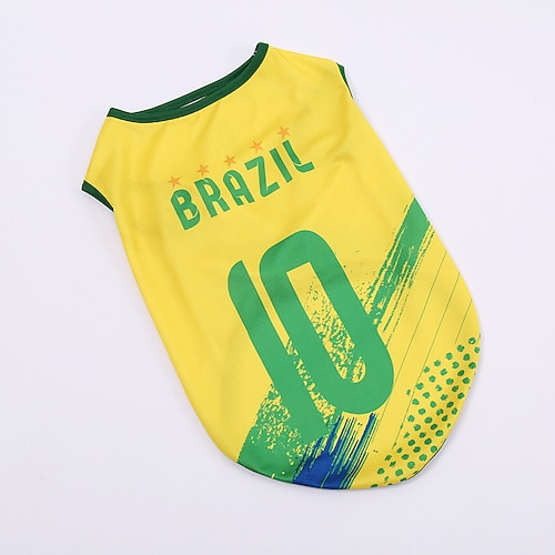[Haustier-Fußballtrikot] 1-teiliges Haustier-Trikot, Trikot 2026, Haustier-Fußballuniform, Hundeweste, Katzen-T-Shirt, bequemes, atmungsaktives Material