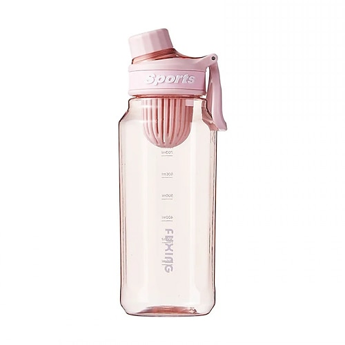 Tee-Ei mit hohem Fassungsvermögen, BPA-frei, auslaufsicheres Design für Reisen, Outdoor-Sportarten Tragbarer Wasserkocher für den Außenbereich, Fitnessbecher mit Teefach und Trennwand, Image
