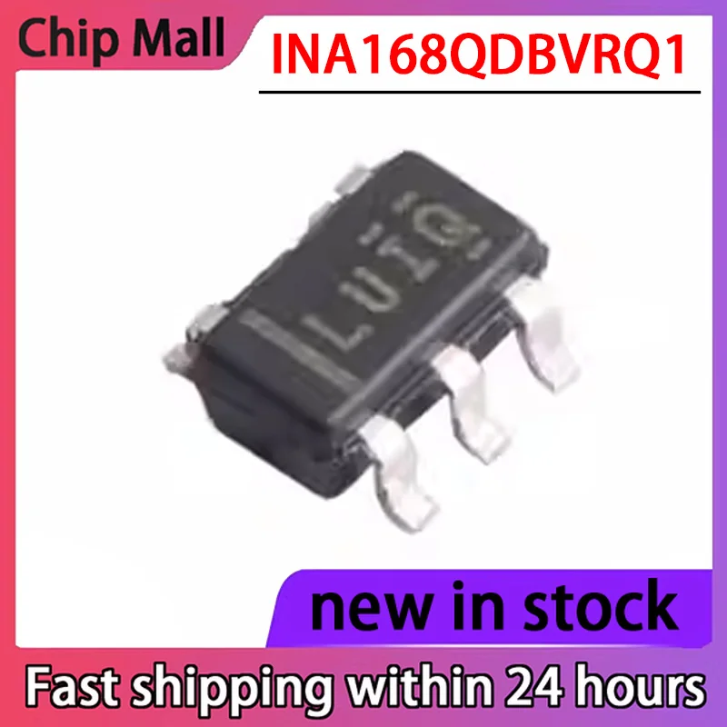 1PCS INA168QDBVRQ1 SOT-23-5 Siebdruck LUIQ NEUER Stromüberwachungsregler auf Lager Image